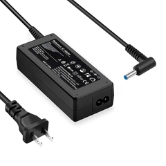 Cargador adaptador de CA de 45 W 19.5 V 2.31 A para HP Laptop Chromebook Elitebook 840 HP Pavilion Spectre Envy X360 HP Stream Probook Zbook Chrome Book Blue Tip Computadora Notebook Cable de alimentación Enchufe de repuesto