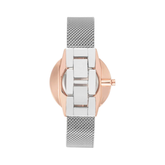 Reloj Nine West con correa de malla para mujer. Reloj para dama marca Nine West.