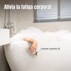 HIQILI Aceite esencial de lavanda para difusores, aromaterapia, relajación natural, alivio del estrés y ayuda para dormir.