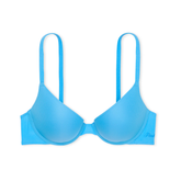 Victoria's Secret PINK Home Brasier push up Wear Everywhere. Bra Talla 32 copa B. Sujetador celeste.