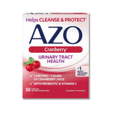 Suplemento para la salud del tracto urinario de arándano AZO, 1 porción = 1 vaso de jugo de arándano, pastillas de arándano sin azúcar. Suplemento de Píldoras Cranberry Para La Salud del Tracto Urinario.