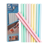 Palillos de fibra de vidrio, 5 pares de palillos chinos reutilizables, aptos para lavavajillas, estilo japonés.