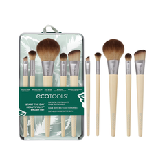 Set de Brochas de Maquillaje EcoTools. Juego de 6 Piezas (incluye Estuche).