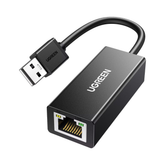 Adaptador USB a Ethernet UGREEN, adaptador de red de 10/100 Mbps, con chip Ax88772D, adaptador LAN RJ45 con cable para portátil, compatible con Nintendo Switch, MacBook, Chromebook, Windows, macOS y Linux (no compatible con Wii).