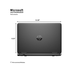 HP ProBook - Laptop 640 G2, pantalla HD de 14 pulgadas, Intel Core i5-6300U hasta 3.0 GHz, 8 GB de RAM, 256 GB NVMe SSD, puerto de pantalla, Wi-Fi, Bluetooth, Windows 10 Pro (RENOVADA)