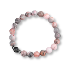 Pulsera de piedra lunar con mensaje sorpresa "I Love You" en 100 idiomas, regalo para mamá. Brazalete para mamás.