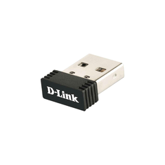 Micro Adaptador USB Wireless N150. Marca D-LINK. DWA-121. Adaptador Wifi USB inalámbrico N 150.
