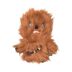 Star Wars - Juguete de felpa sin relleno, con pito chirriador. Figura de Chewbacca. Star Wars Oficial.