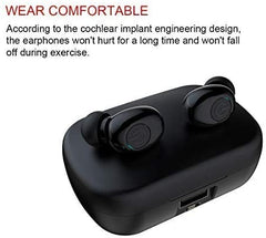 DuoDuo - True Wireless Earbuds - Audifonos Bluetooth V5.0 - Micrófono incorporado - Con estuche de carga