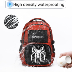 Mochila infantil para niños, mochila escolar con araña luminosa para niños y adolescentes de 45 cm (18 pulgadas) de alto.