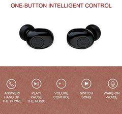 DuoDuo - True Wireless Earbuds - Audifonos Bluetooth V5.0 - Micrófono incorporado - Con estuche de carga