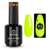 Esmalte en Gel marca Beetles, 1 pieza de 15ml 0.5Oz Soak Off – Brilla en la oscuridad verde solido- Glow in the Dark Green - Green Solid Color. Soak Off - UV LED.