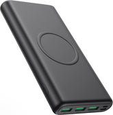 Cargador Bateria Portátil 33800 mAh 15W Carga inalámbrica Rápida 25W PD QC 4.0 Compatible Con iPhone 15/14/13/12/11 Android - Usado En Buen Estado