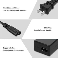 Cargador adaptador de CA de 45 W 19.5 V 2.31 A para HP Laptop Chromebook Elitebook 840 HP Pavilion Spectre Envy X360 HP Stream Probook Zbook Chrome Book Blue Tip Computadora Notebook Cable de alimentación Enchufe de repuesto