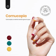 Esmaltes de uñas en gel marca Beetles, Colección “Glowing Attraction”, tonos otoño invierno, variedad de colores: naranja, borgoña, rojo, morado, gris, azul, verde y más, Presentación bote de 7.5 ml. (0.25 onzas cada botella) UV LED.