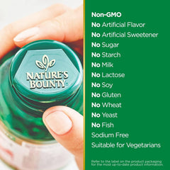 Nature's Bounty  - Magnesio de alta potencia 500 mg, tabletas 100 EA