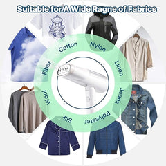 Plancha de vapor para ropa. Vaporizador portatil para ropa. Steamer. Foldable Portable Garment Steamer.