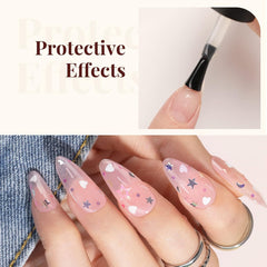 Set marca Beetles 3 piezas - base para esmalte de uñas en gel, top mate y brillante, larga duración, alto brillo y efecto mate, UV LED. BASE – TOP COAT Y TOP COAT MATTE. Presentación: bote de 7.5 ml. (0.25 onzas) cada uno.