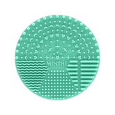 Almohadilla de Silicona Limpiadora para Brochas, marca MINTHE™ – Paquete de 2 Almohadilla para limpieza de brochas de maquillaje.