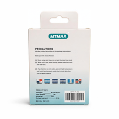 MTMAX Cable USB a Tipo C, Negro