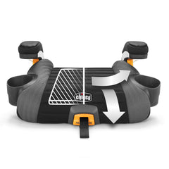 Chicco GoFit® Plus - Asiento Elevador de Viaje para niños Portatil - Resiste de 40 a 110 libras, color azul