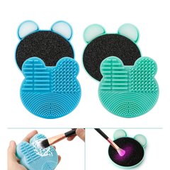 Limpiador de Brochas TailaiMei– Alfombrilla de Silicona con Esponja para limpieza de brochas. Dos colores disponibles. (Se venden por separado)