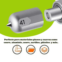 Cricut QuickSwap - Punta de grabado, color plateado