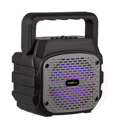 Bocina Rumba Box K4 TWS Inalambrica Con Microfono - Nuevo. Parlante Marca ArgomTech. Color negro.
