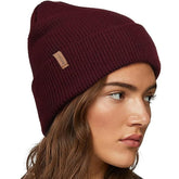 Gorro de punto para mujeres y hombres, marca FURTALK, sombrero unisex de invierno, gorro tejido con puños, gorro cálido.
