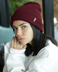 Gorro de punto para mujeres y hombres, marca FURTALK, sombrero unisex de invierno, gorro tejido con puños, gorro cálido.