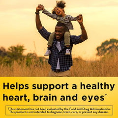 Nature Made Aceite de pescado Omega 3 de 1200 mg, suplemento de aceite de pescado Omega 3, Fish Oil, para un corazón, cerebro y ojos saludables.