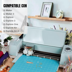 Repuestos de cuchilla de punta fina de alta calidad, compatible con Cricut Maker 3/Maker/Explore 3/Air 2/Air/One, incluye 3 cuchilla de punta fina.