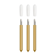 Repuestos de cuchilla de punta fina de alta calidad, compatible con Cricut Maker 3/Maker/Explore 3/Air 2/Air/One, incluye 3 cuchilla de punta fina.