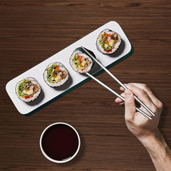 Palillos metálicos de acero inoxidable de alta calidad, reutilizables, aptos para lavavajillas, cuadrados, ligeros, antideslizantes, fáciles de usar, para el hogar, cocina, hotel, restaurante. Palillos Chinos. Palillos Coreanos.