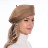 Sombrero Genuino de Diseñador Eric Javits NY - Betty - Color Camel.