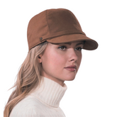 Sombrero Genuino de Diseñador Eric Javits NY - Mika - Color Café.