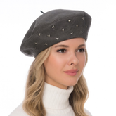 Sombrero Genuino de Diseñador Eric Javits NY - Suzette - Color Gris.