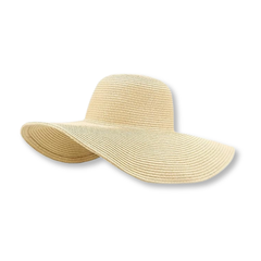 Sombrero de ala ancha para mujer , plegable, con protección solar UPF 50+, para verano. Sombrero de playa.
