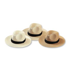Sombrero Panamá, sombrero de sol, sombrero de playa de ala grande para el verano, para hombres y mujeres.