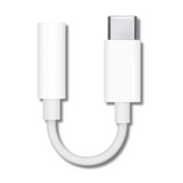 Apple Original Adaptador USB-C a conector de auriculares de 0.138 pulgadas/3.5 mm. USB-C to Headphone Jack Adapter. Compatible con dispositivos iOS 12.1.