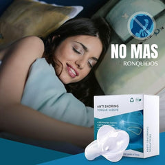 Dispositivo Anti-Ronquidos - Comoda y efectiva solucion a los Ronquidos - Hecho de Silicon no toxico para Hombre/Mujer