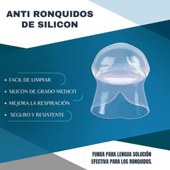 Dispositivo Anti-Ronquidos - Comoda y efectiva solucion a los Ronquidos - Hecho de Silicon no toxico para Hombre/Mujer