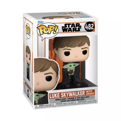 Funko Pop! Star Wars: Mandalorian - Luke Sykwalker y Grogu (Baby Yoda)