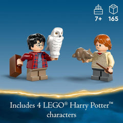 LEGO Harry Potter Flying Ford Anglia, juguete para construir con 2 minifiguras para juegos de rol. 76424