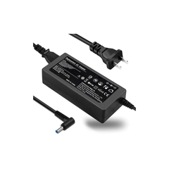 Cargador adaptador de CA de 45 W 19.5 V 2.31 A para HP Laptop Chromebook Elitebook 840 HP Pavilion Spectre Envy X360 HP Stream Probook Zbook Chrome Book Blue Tip Computadora Notebook Cable de alimentación Enchufe de repuesto