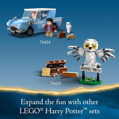 LEGO Harry Potter Flying Ford Anglia, juguete para construir con 2 minifiguras para juegos de rol. 76424