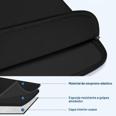 MOSISO Funda para laptop de 13.3 pulgadas, funda de transporte para Compatible con MacBook Neo/Air/Pro de 13 pulgadas con chip A18/M5/M4/M3/M2/M1