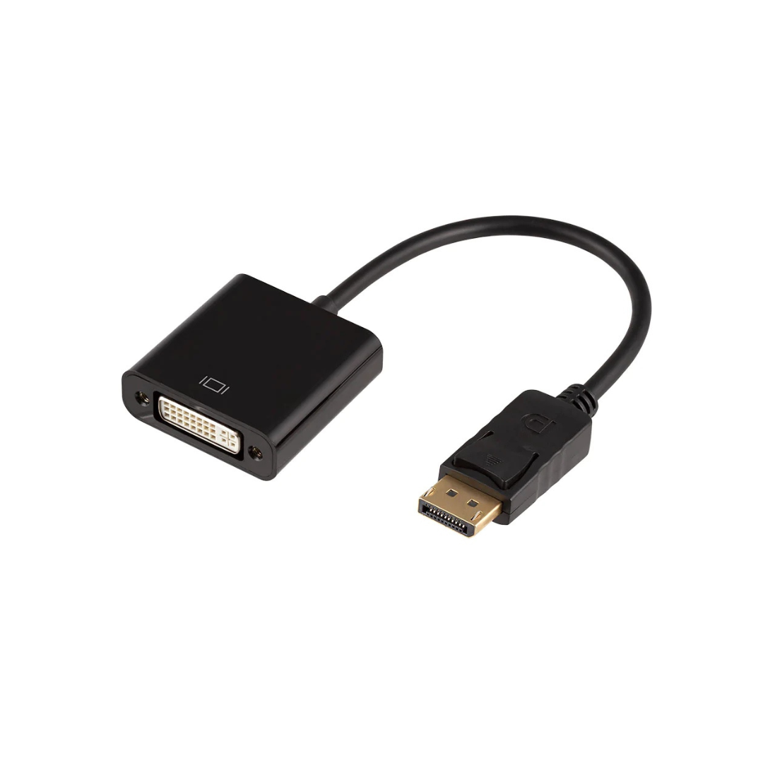 Adaptador De Cable DisplayPort a DVI-I, marca Argom Tech. Adaptador de cable. Adaptador de Video.