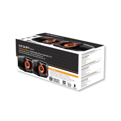 Altavoces estéreo multimedia Volcano Bass 2.0