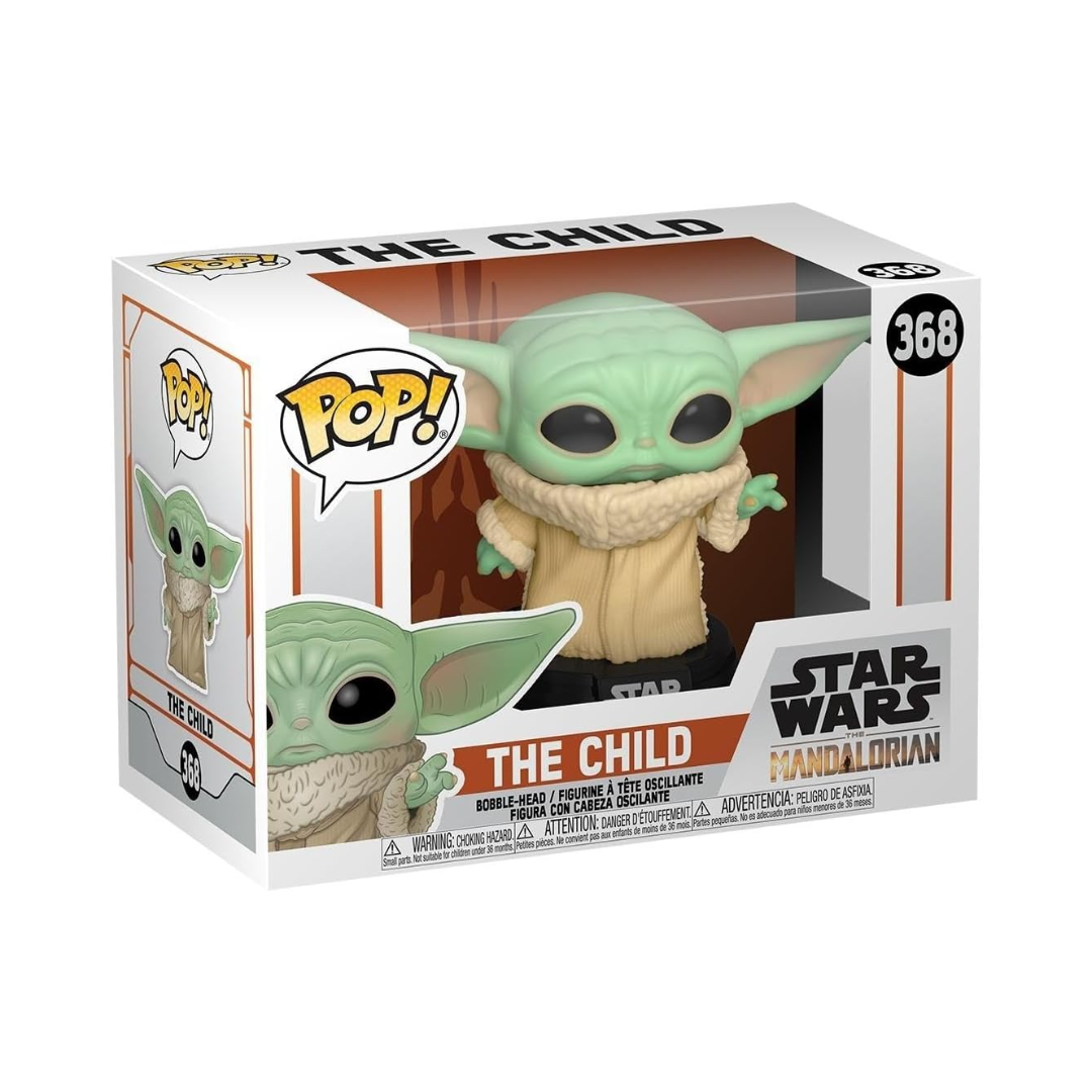 Funko Pop! Star Wars: The Mandalorian - El Niño - Figura coleccionable de vinilo - Idea de regalo - Producto oficial - Para niños y adultos - Fans de la serie - Figura de colección.